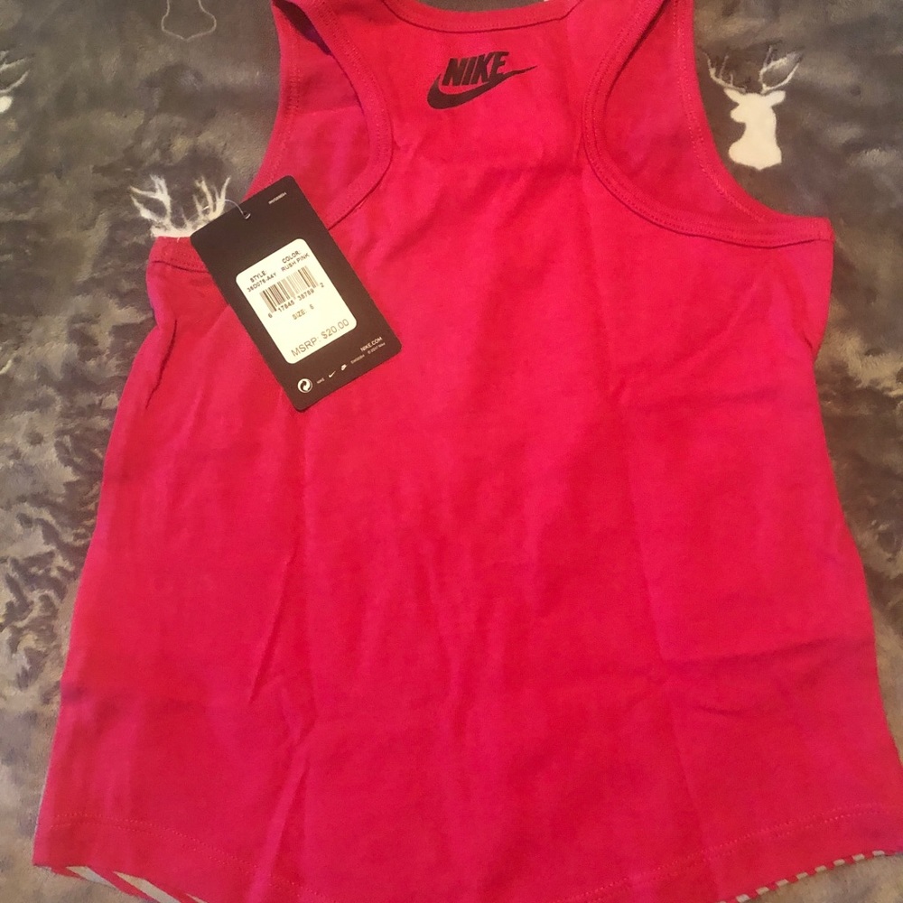 Nike Reverb Tank Top Rush Pink - Picture 6 of 9